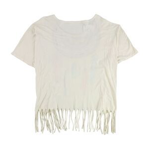 Title Unknown Womens Tribal Fringe Graphic T-Shirt, NWT